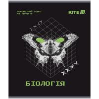 Зошит Kite предметний Techno 48 аркуші, клітинка, біологія Фото