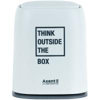 Кошик для паперів Axent Настільний контейнер для сміття, прямокутний, біли Фото