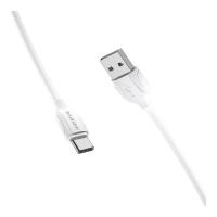 Дата кабель BOROFONE USB 2.0 AM to USB-C 1.0m 3A white Фото