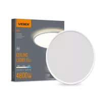 Світильник Videx DL5R 44W 3000K-4000K-5000K White Фото
