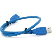 Дата кабель Voltronic USB 3.0 AM/AF 0.5m blue Фото