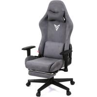 Крісло ігрове Аклас Герць RL Сірий (Сірий оксамит) Фото