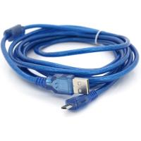 Дата кабель Voltronic USB 2.0 AM to Micro 5P 3.0m blue Фото