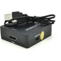 Переходник Voltronic HDMI F to VGA F 720P/1080P black Фото