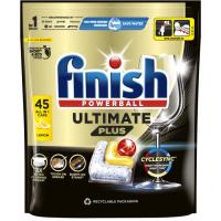 Таблетки для посудомоечных машин Finish Ultimate Plus All in 1 Lemon 45 шт. Фото