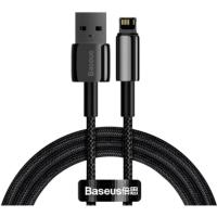 Дата кабель Baseus USB 2.0 AM to Lightning 1.0m 2.4A black Фото