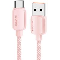 Дата кабель Essager USB 2.0 AM to USB-C 1.0m 100W pink Фото