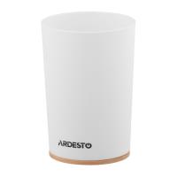 Стакан для ванной комнаты Ardesto Minimalism Белый Фото