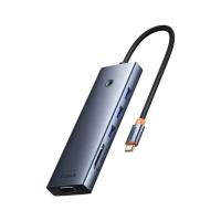 Концентратор Baseus USB-C 10-in-1 HDMI 4K60Hz + VGA + 3xUSB 3.0 + PD + Фото