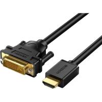Кабель мультимедийный Ugreen HDMI M to DVI M 3.0m HD106 black Фото