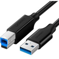 Кабель для принтера Ugreen USB 3.0 AM/BM 2.0m US210 black Фото