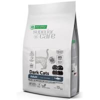 Сухий корм для кішок Nature's Protection Superior Care Dark Cats Grain Free Herring 1.5 кг Фото