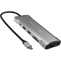 Концентратор J5create USB-C 9-in-1 2xUSB 3.2 + 2xUSB-C PD + 2xHDMI 4K + Фото
