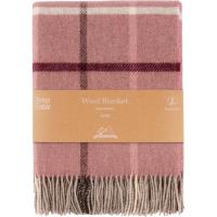 Плед Ardesto Leonardo Alpina 100% шерсть, розовый 140x200 см Фото