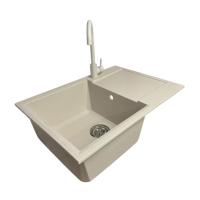 Мийка кухонна Adamant Horizon Medium Avena + змішувач Фото