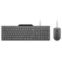 Комплект Lenovo 310 Combo Wired USB UA Black Фото