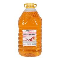 Омыватель автомобильный AUTO DRIVE WINTER SCREEN WASH PEACH -19 °С, ПЕТ 5 л Фото