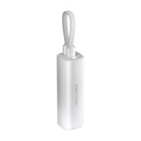 Батарея універсальна Vention 5000mAh 20W PD, USB-C In/Out, Lightning In/Out, wi Фото