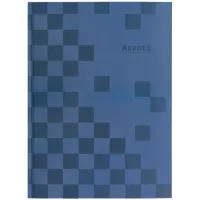 Книга записная Axent A4 Mosaic, 96 листов клетка, синий Фото