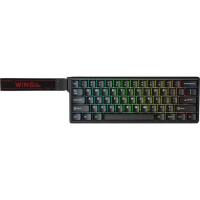 Клавіатура Aula WIN60 HE Magnetic Switch RGB USB UA Black Фото