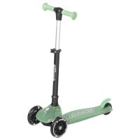 Самокат QPlay Sparkling триколісний дитячий з LED підсвіткою кол Фото