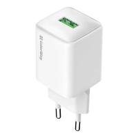Зарядний пристрій ColorWay USB QC3.0 18W white Фото
