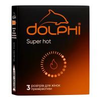 Презервативы Dolphi Super Hot 3 шт. Фото
