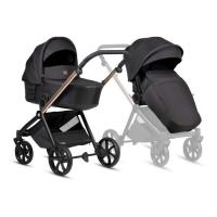 Коляска TUTIS 2 в 1 Mio 3 Plus 2026 (Black Edition / Rose Gold) Фото