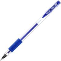 Ручка гелева Baoke 0.5 мм, з грипом, синя, 12 шт Фото