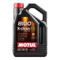 Моторна олива MOTUL 8100 X-clean FE 5W-30 5л Фото