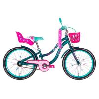 Велосипед Formula 20" Kid FLOWER PREMIUM BH рама-10" ST 2026 темно-з Фото