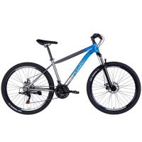 Велосипед Space 27.5" MARS DD FR рама-17" ST 2026 синьо-сірий Фото