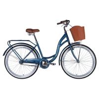 Велосипед Dorozhnik 26" AQUAMARINE BH рама-17" ST 2025 темно-синій Фото