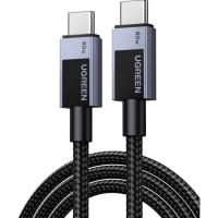Дата кабель Ugreen USB-C to USB-C 2.0m PD60W 3A braided L524 gray Фото