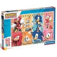 Пазл Clementoni Maxi Sonic 60 элементов Фото