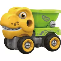 Конструктор Otamanko Машинка-конструктор Тиранозавр самоскид Жовтий/зел Фото