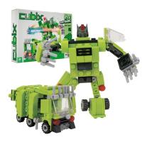 Конструктор Cubix Traxfigure 2-в-1, зеленый Фото