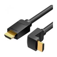 Кабель мультимедийный Vention HDMI M to HDMI M 1.0m V2.0 4K60Hz 90° corner PVC b Фото