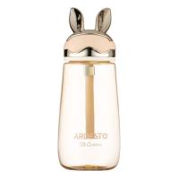 Пляшка для води Ardesto Bunny 600мл, пластик, жовтий Фото