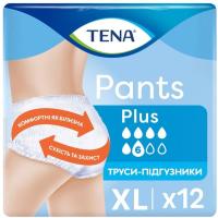 Підгузки для дорослих Tena Pants Plus Extra Large 12 шт. 6 крапель Фото