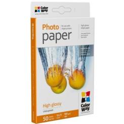 Фотобумага ColorWay 10x15 180г glossy, 50с Фото 1