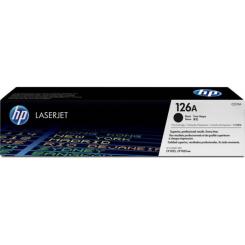Картридж HP CLJ 126A black, для CP1025 Фото