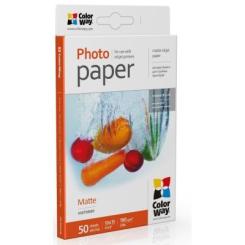 Фотобумага ColorWay 10x15 190г matte, 50с Фото 1