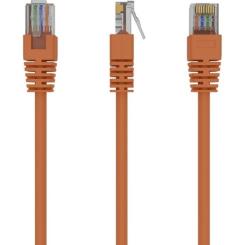 Патч-корд Cablexpert 0.5м, UTP, cat.5e, CCA, orange Фото