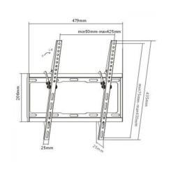 Кронштейн Brateck LP34-44T Фото 4