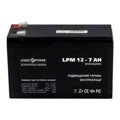 Батарея к ИБП LogicPower LPM 12В 7 Ач Фото