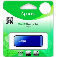 USB флеш накопитель Apacer 64GB AH334 blue USB 2.0 Фото 5