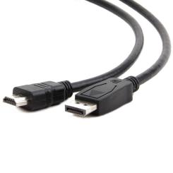 Кабель мультимедийный Cablexpert DisplayPort M to HDMI M 1.8m Фото 1