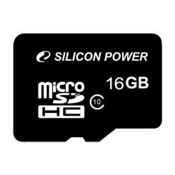 Карта памяти Silicon Power 16Gb MicroSD class 10 Фото 1
