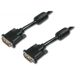 Кабель мультимедийный Digitus DVI to DVI 24+1pin, 2.0m Фото